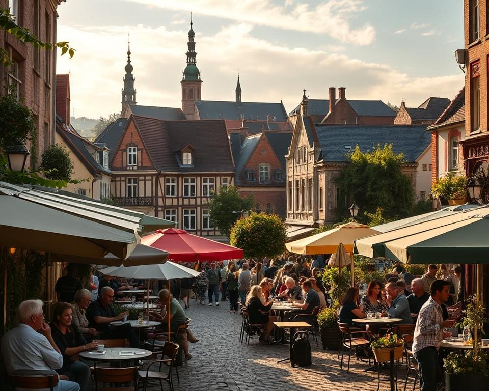 Oude en nieuwe terrasjes Leuven