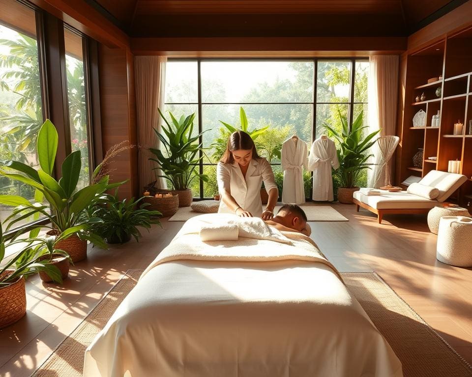 massages en wellnessbehandelingen in Spa