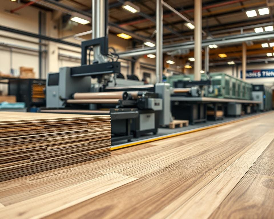 materialen en technologieën van laminaatvloeren
