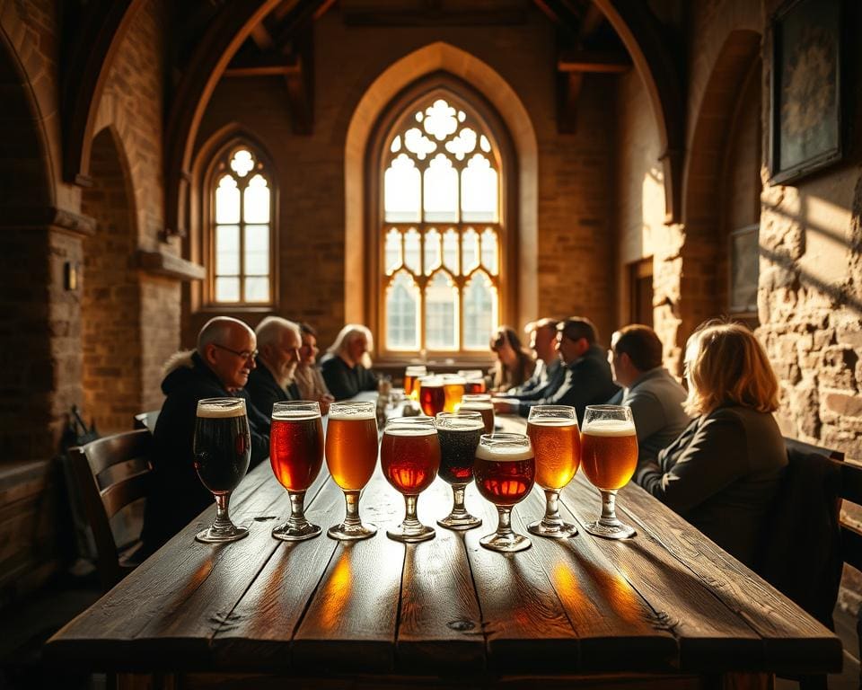 sfeer bierproeverij