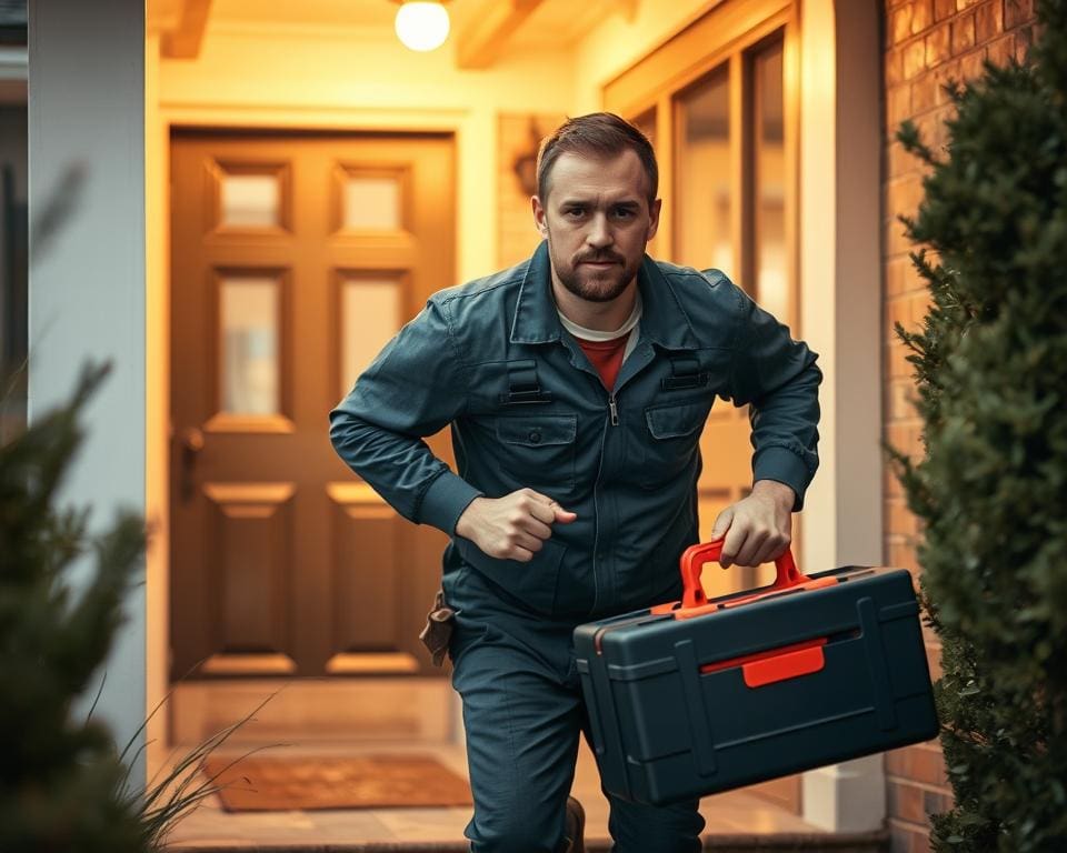 Hoe snel helpt loodgieter Michiel Vercamer bij lekkages?