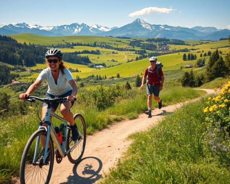 Tips voor een actieve lifestyle met fietsen en wandelen