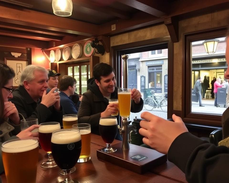 Wat zijn de beste plekken voor bierproeverijen in België?