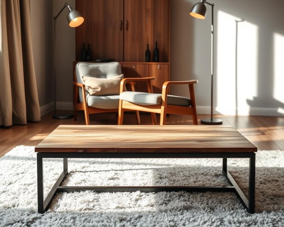 Hoe combineer je hout en metaal in je interieur?