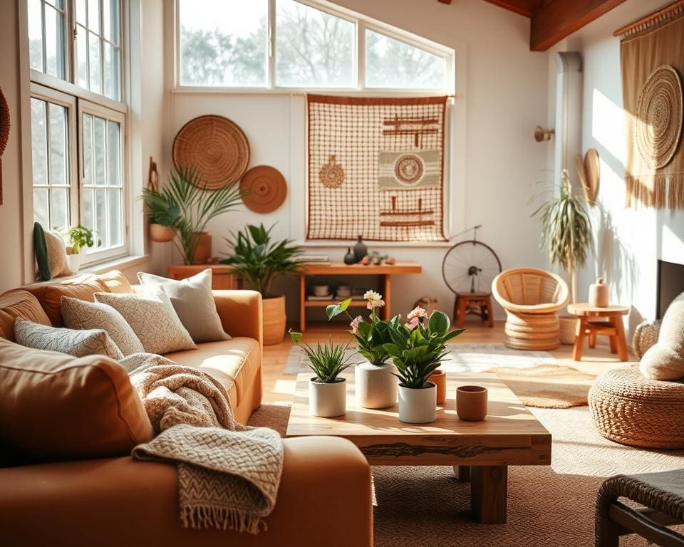 Hoe richt je je woning in met natuurlijke tinten?
