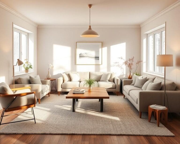 Hoe richt je je woonkamer in op basis van licht?
