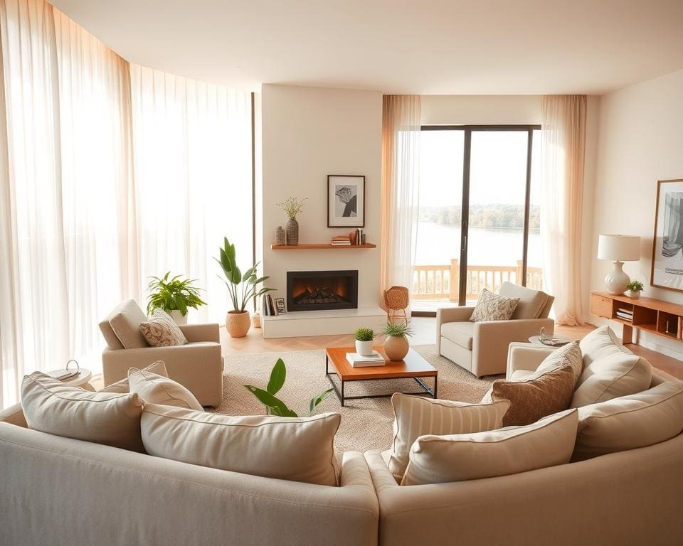 Hoe richt je je woonkamer warm en sfeervol in?