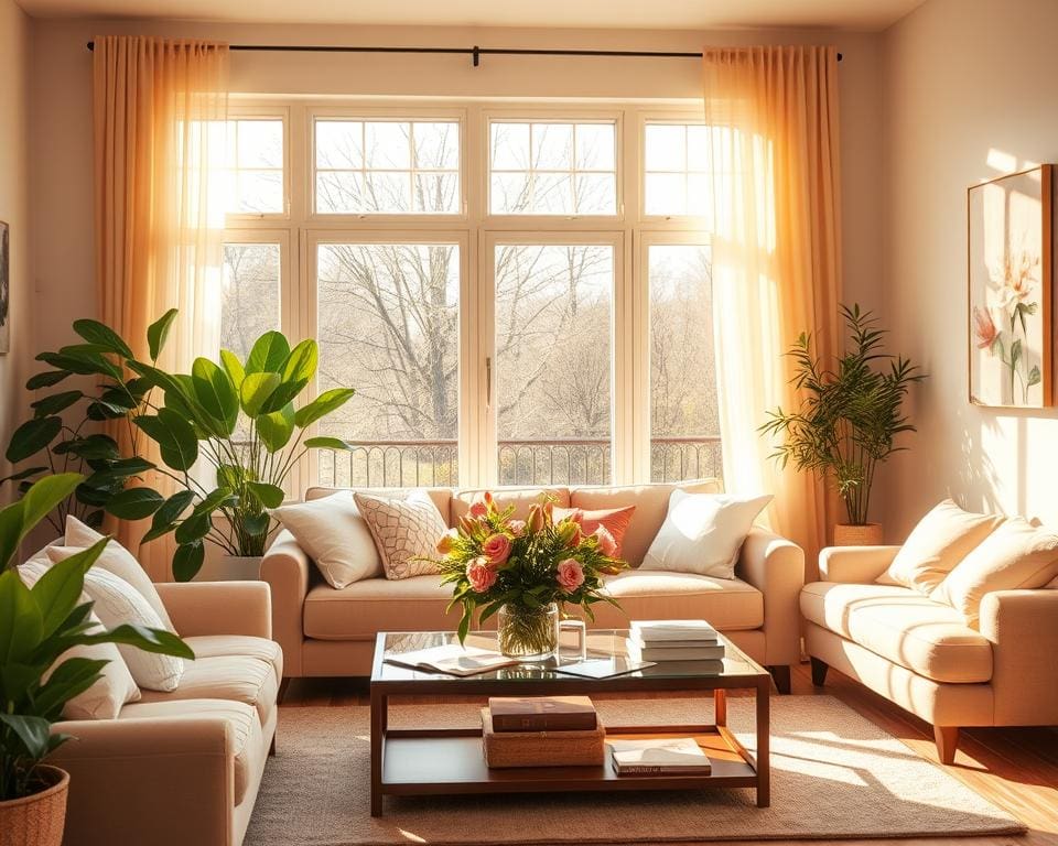 Op welke manier geef je je woonkamer lentevibes?