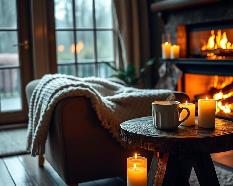 Waarmee geef je warmte aan een regenachtige dag?