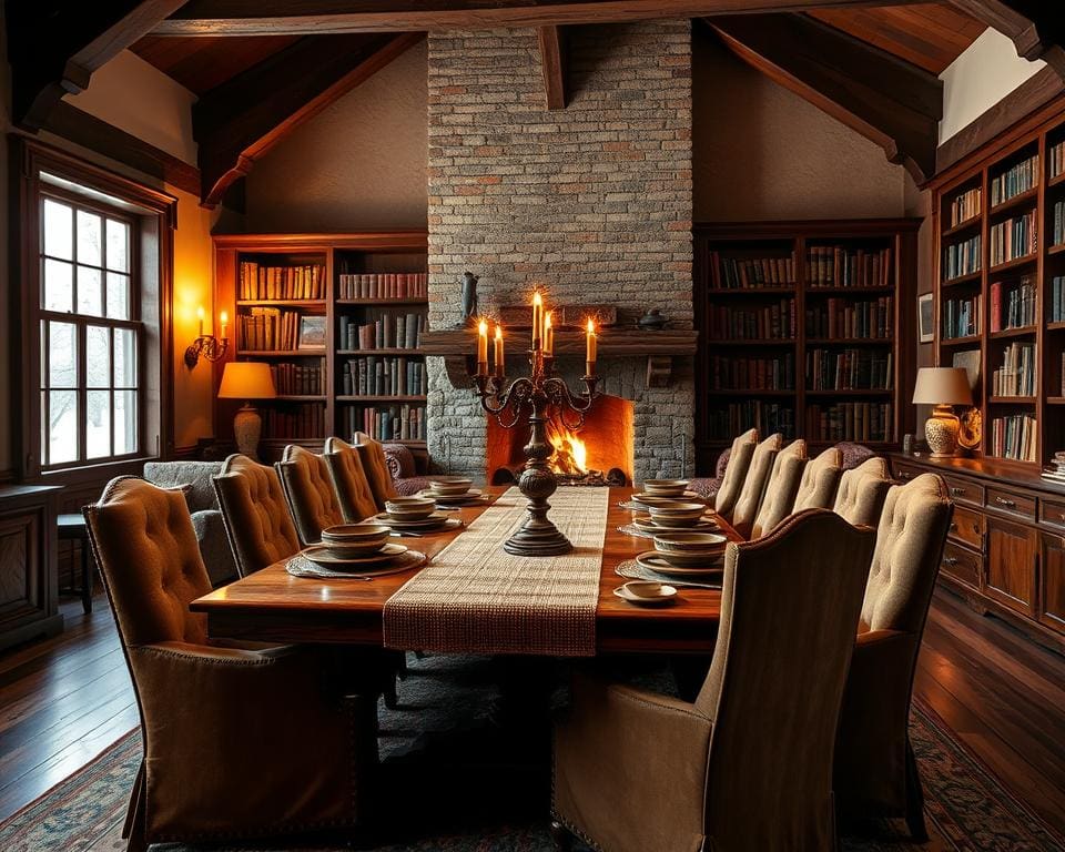 Waarmee maak je een winterkamer warm en licht?