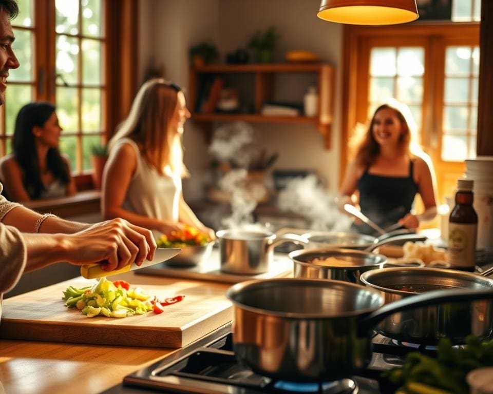 Wat maakt samen koken zo leuk?