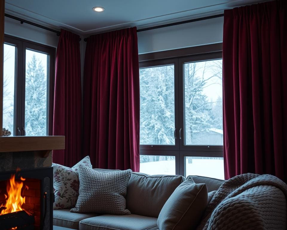 Wat zijn de voordelen van dikke gordijnen in de winter?