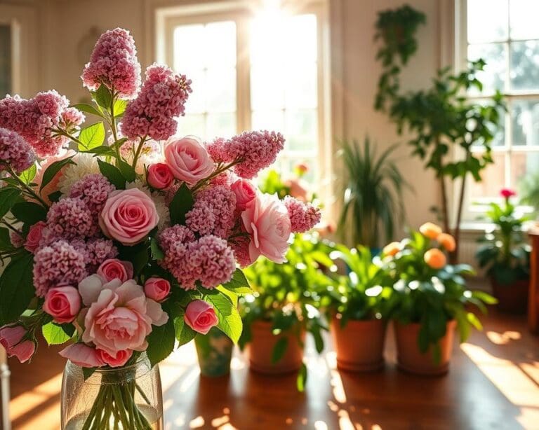 Wat zijn de voordelen van geurige bloemen in huis?