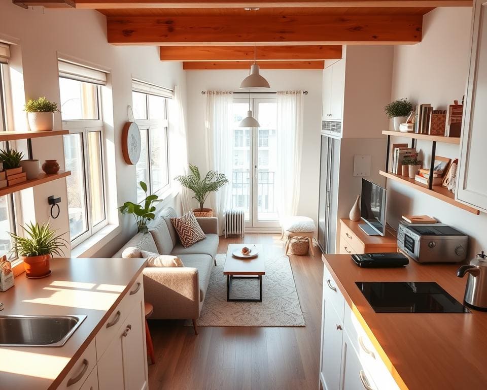 Wat zijn praktische tips voor kleine appartementen?