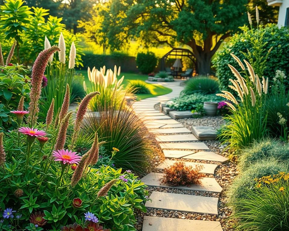 Wat zijn tips voor een onderhoudsarme tuin?