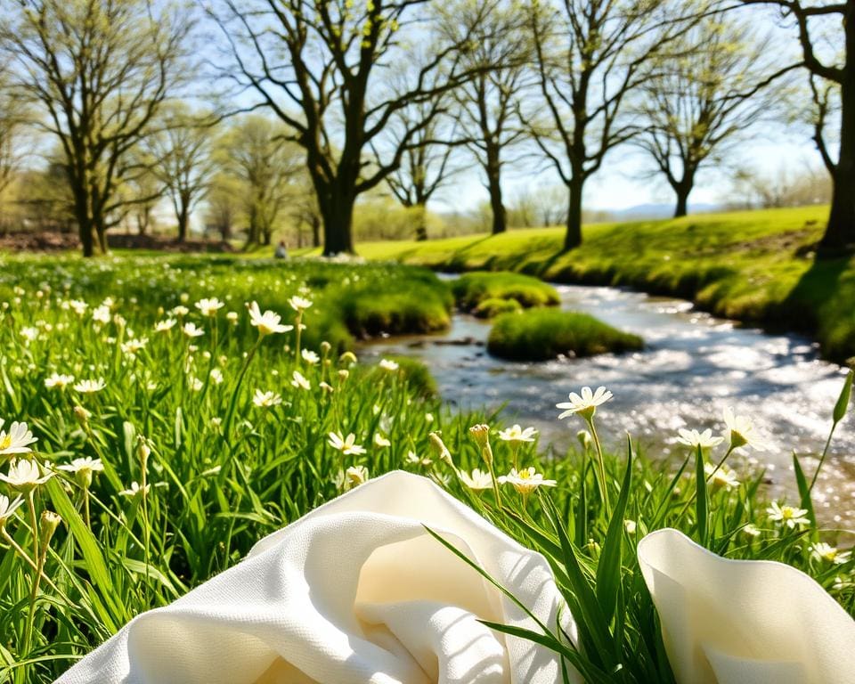 Welke materialen brengen frisheid in de lente?