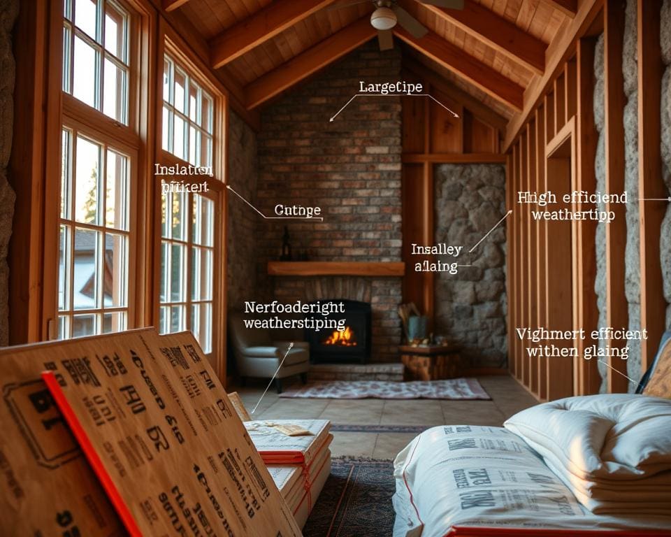 Welke materialen zorgen voor warmte in huis?