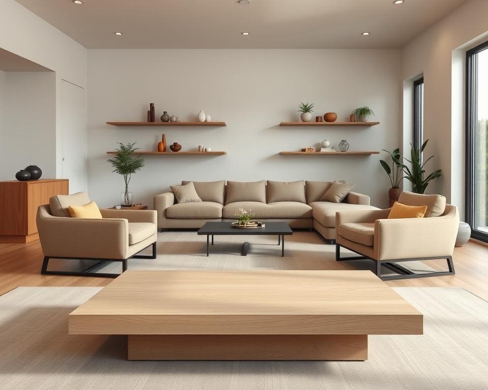 Welke meubels passen bij een modern interieur?