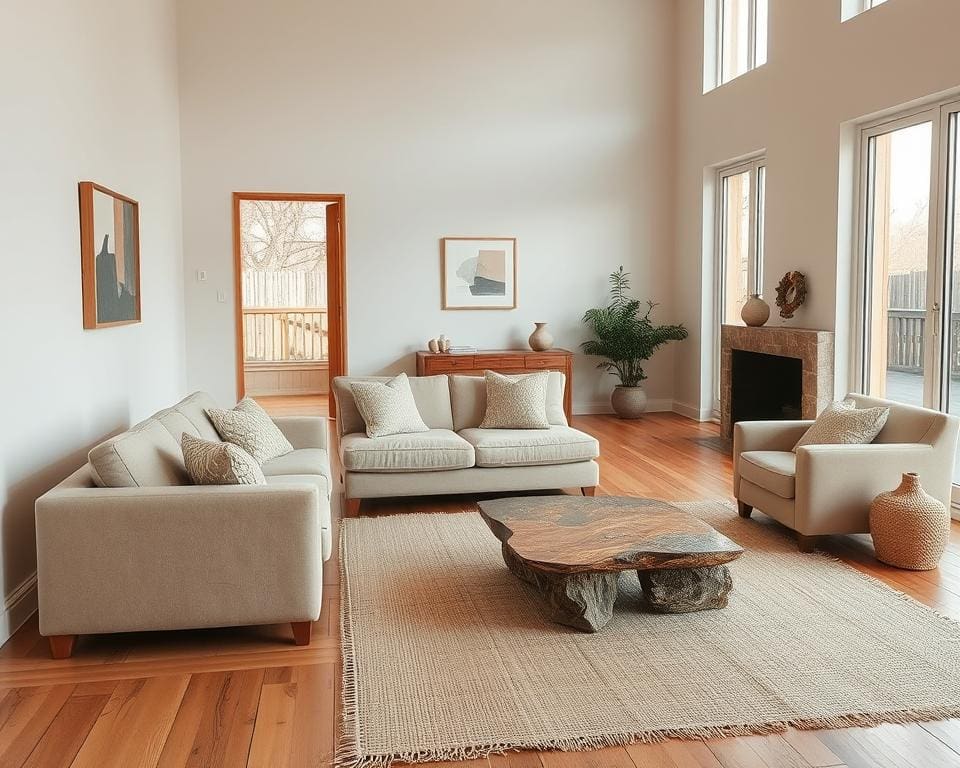 Hoe creëer je een minimalistisch interieur met warmte?