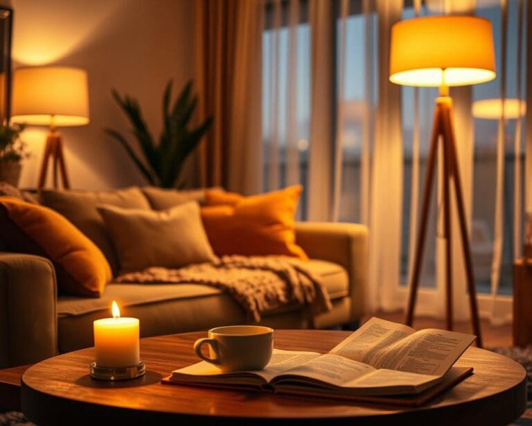 Hoe creëer je sfeer met verlichting en warmte?