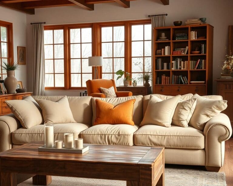 Hoe kies je meubels die warmte uitstralen?