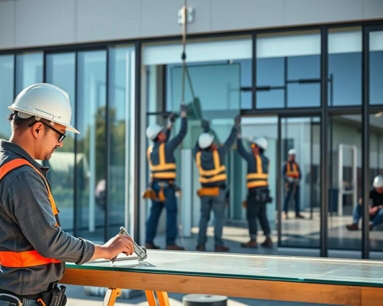 Hoe werkt professionele glaszetservice voor bedrijven?