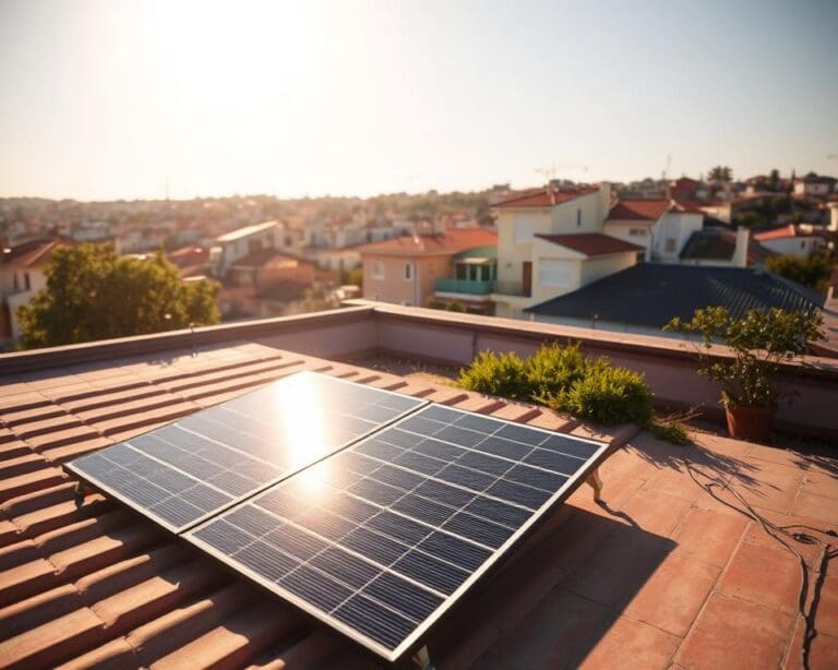Wat zijn de voordelen van zonnepanelen op een klein dak?