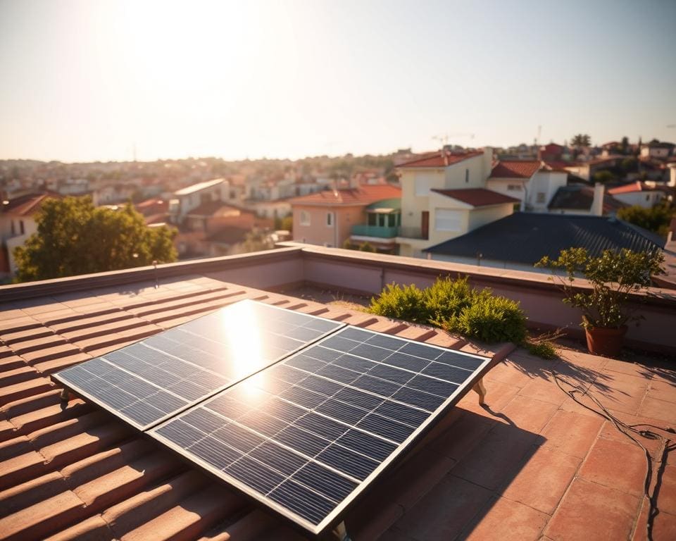 Wat zijn de voordelen van zonnepanelen op een klein dak?