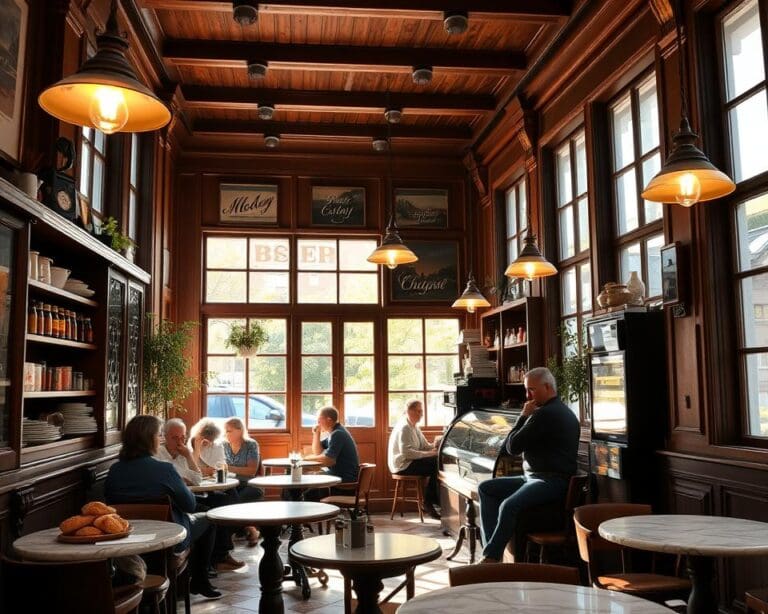 Welke koffiebars hebben een unieke sfeer?