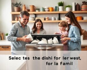 Hoe kies je een vaatwasser die bij je gezin past?