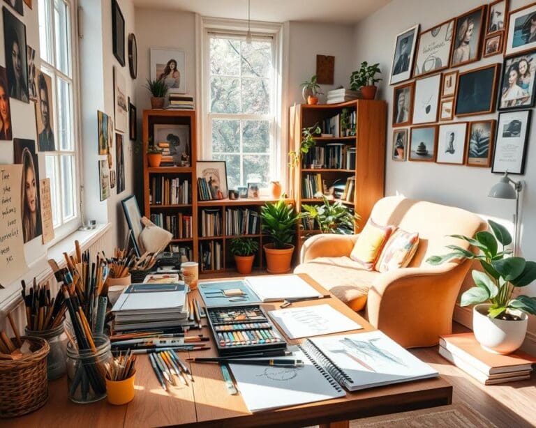 Hoe maak je thuis een creatieve hobbyhoek?