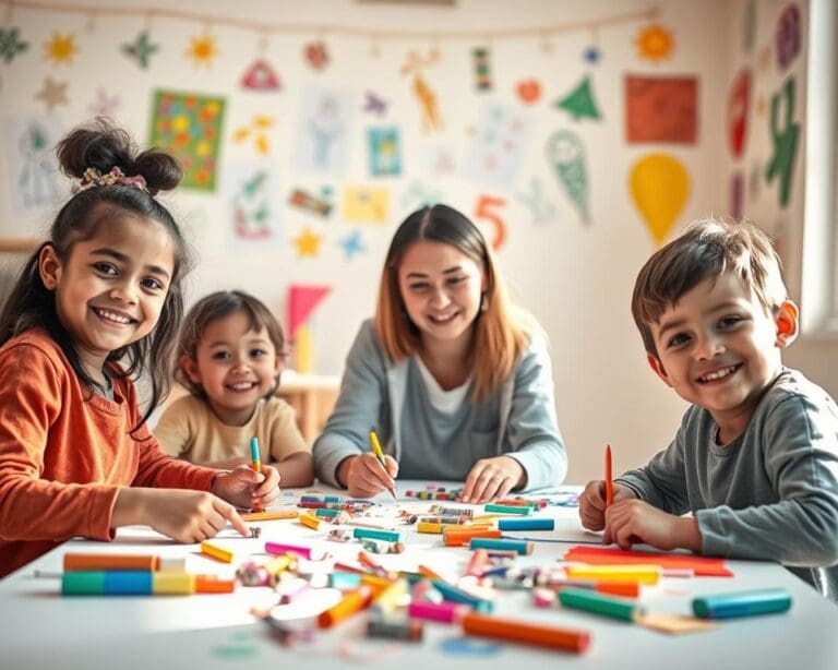 Hoe organiseer je een gezellige knutselmiddag met kids?