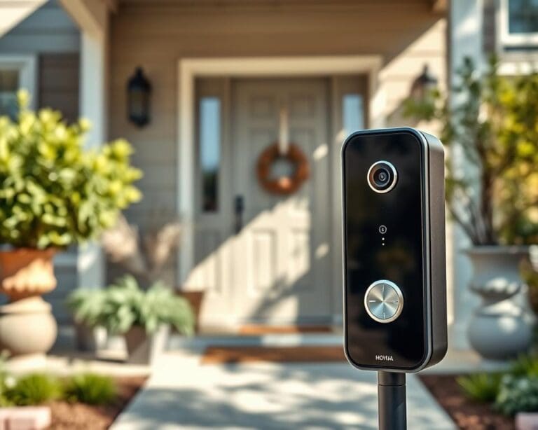 Wat is een slimme deurbel zonder abonnement?