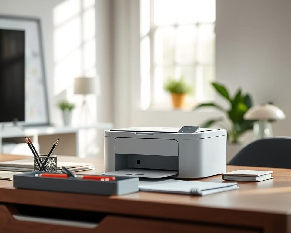 Welke printer is geschikt voor kleine ruimtes?