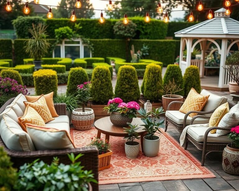 Welke tuinaccessoires maken buiten zitten leuker?