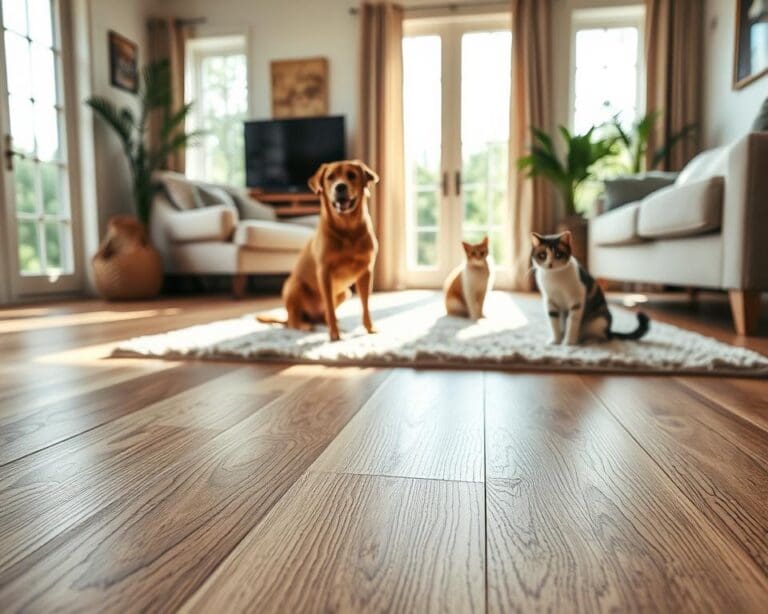 Welke vloeren zijn geschikt voor huisdieren?