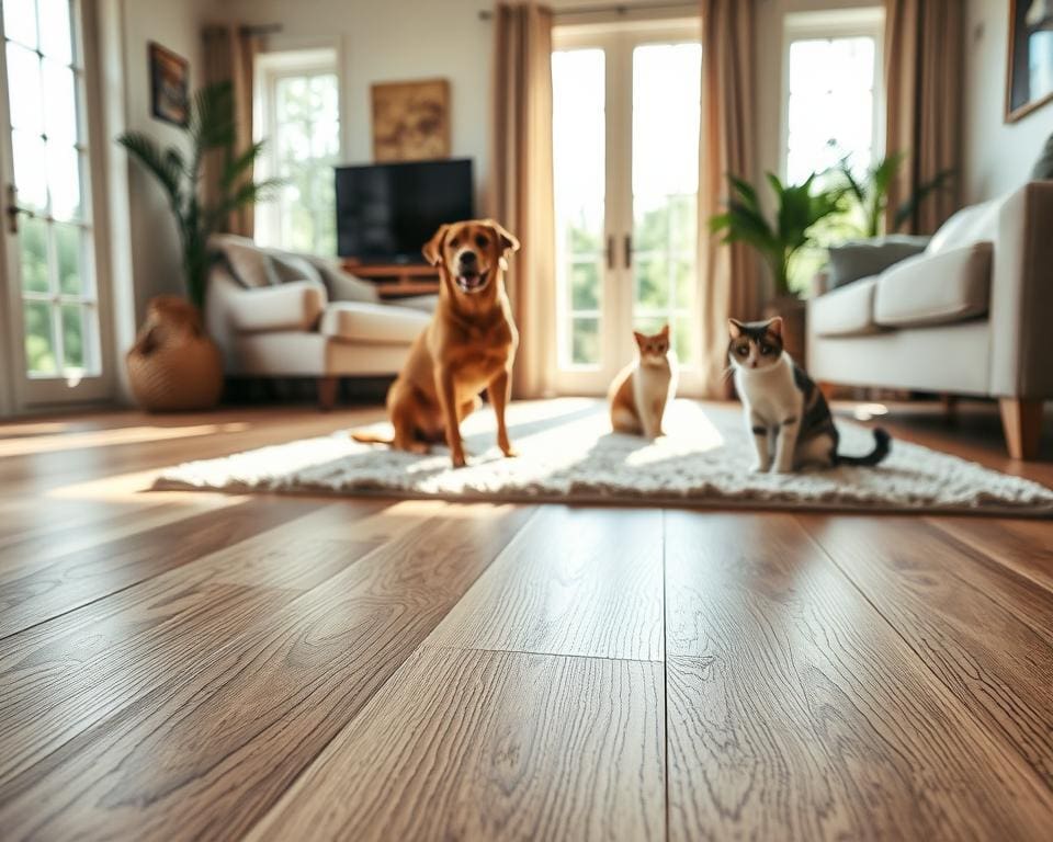 Welke vloeren zijn geschikt voor huisdieren?
