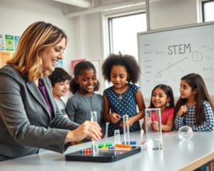 Wat doet een STEM-coach?