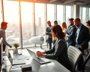 Wat houdt werken in technische en zakelijke omgevingen in?