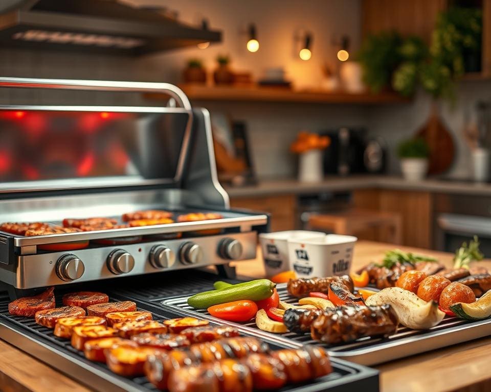 Wat maakt een elektrische grill praktisch?