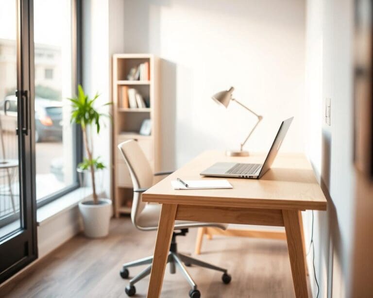 Welke bureautafel past in een kleine ruimte?