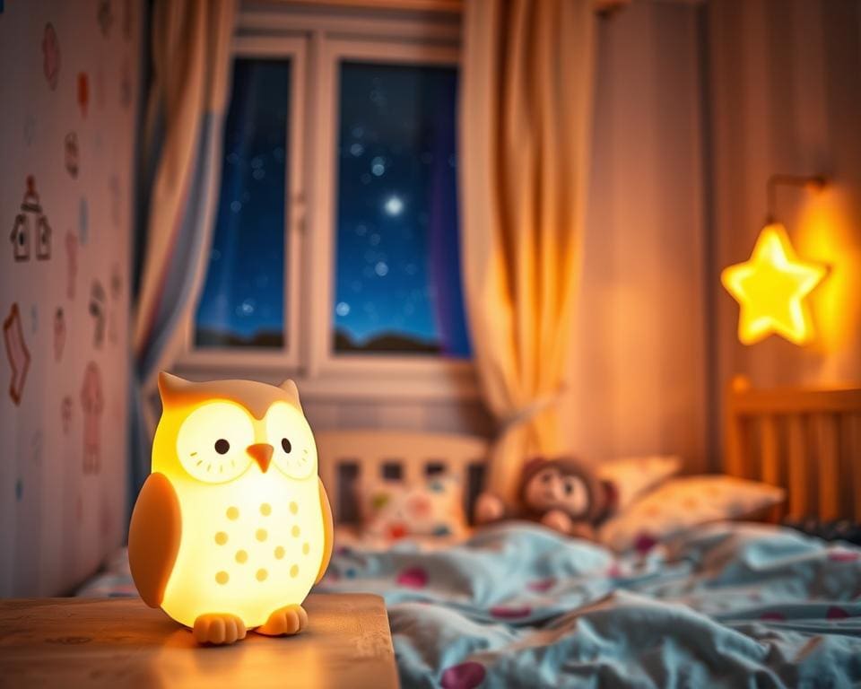 Welke nachtlamp is geschikt voor kinderen?