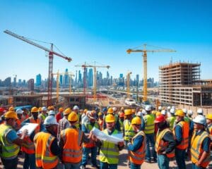 Banen in de bouwsector