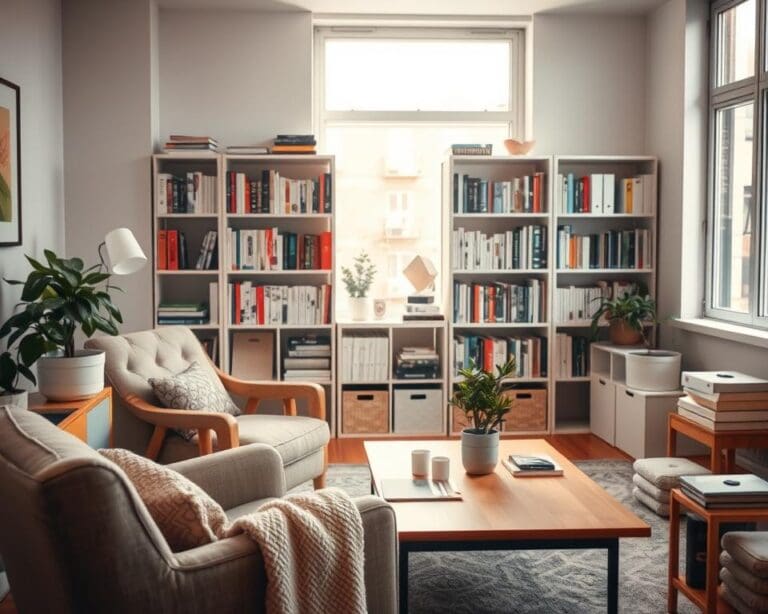 Hoe creëer je rust in een druk interieur?