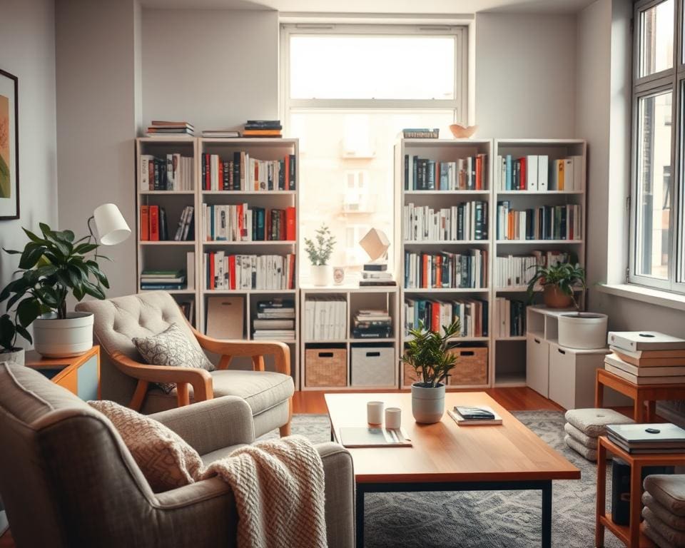 Hoe creëer je rust in een druk interieur?