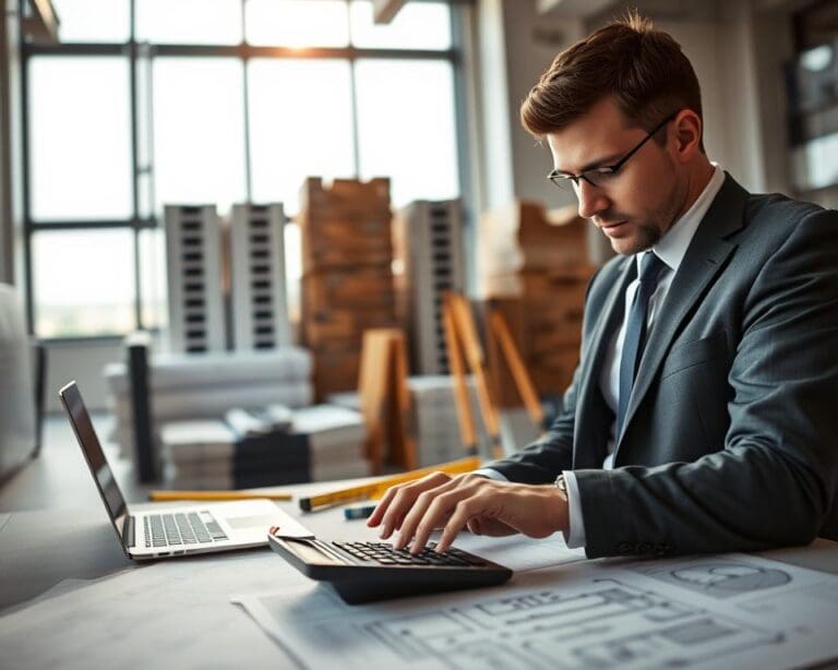 Hoe werkt een calculator in de bouwsector?