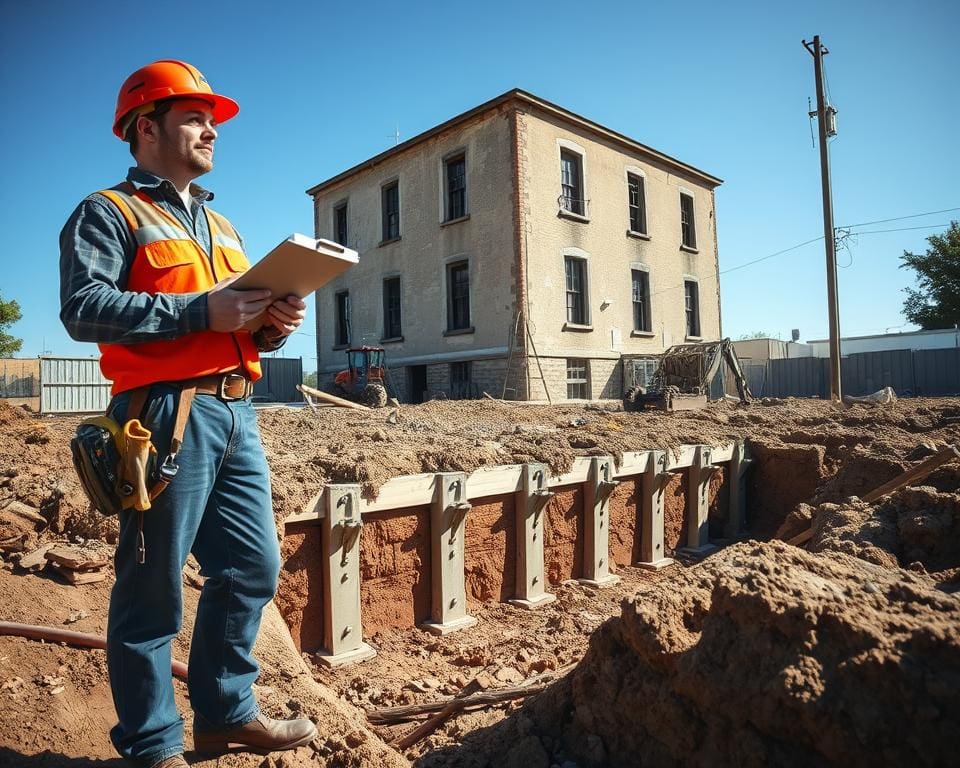 Hoe werkt funderingsherstel bij verzakte panden?