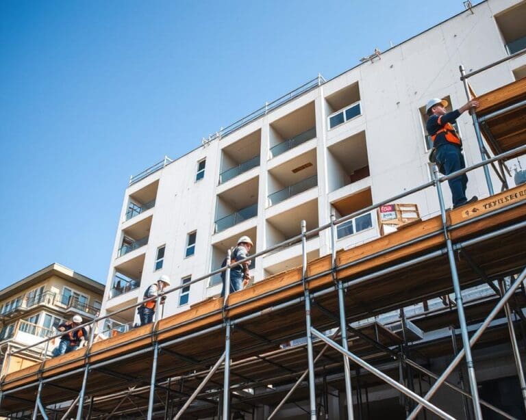 Waarom blijven steigers cruciaal bij renovaties?