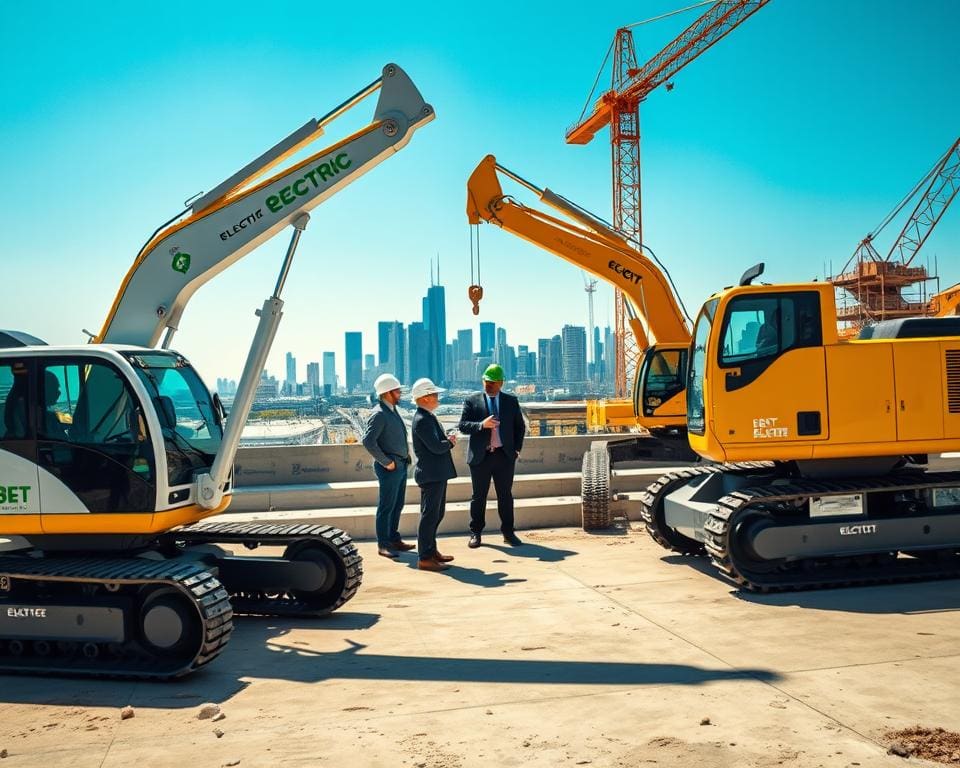 Waarom investeren bedrijven in elektrische bouwmachines?