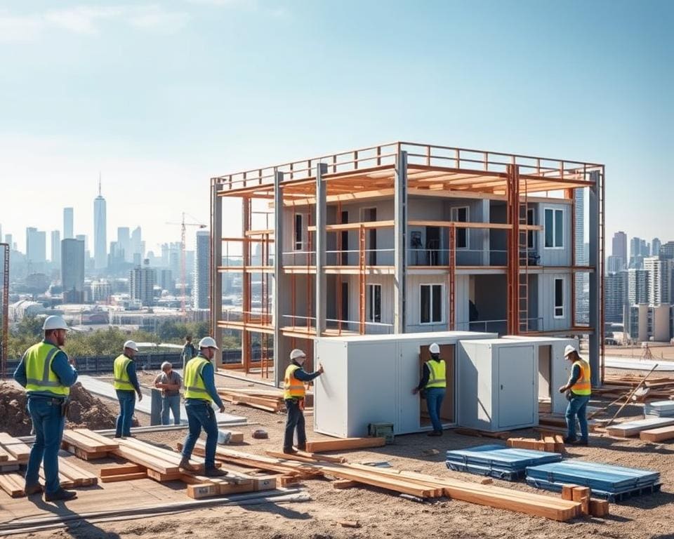 Waarom investeren bedrijven in prefab bouwtechniek?